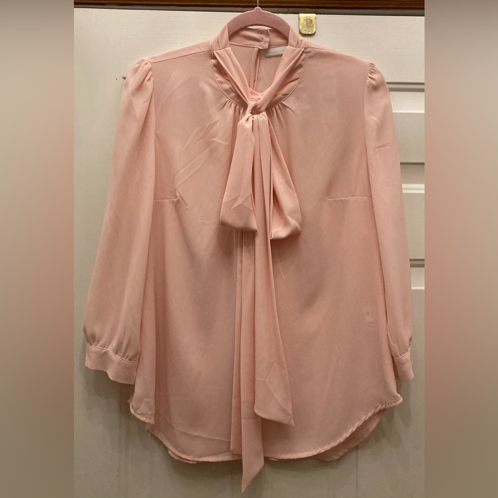 New York & Company Tie Neck Blouse
NWT